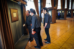 افتتاحیه نمایشگاه آثار و وسائل نوشتاری استادان خوشنویسی ایران